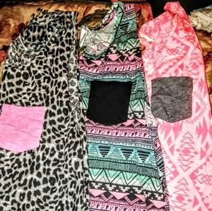 Lot of 3 Victoria's Secret Pink tanks